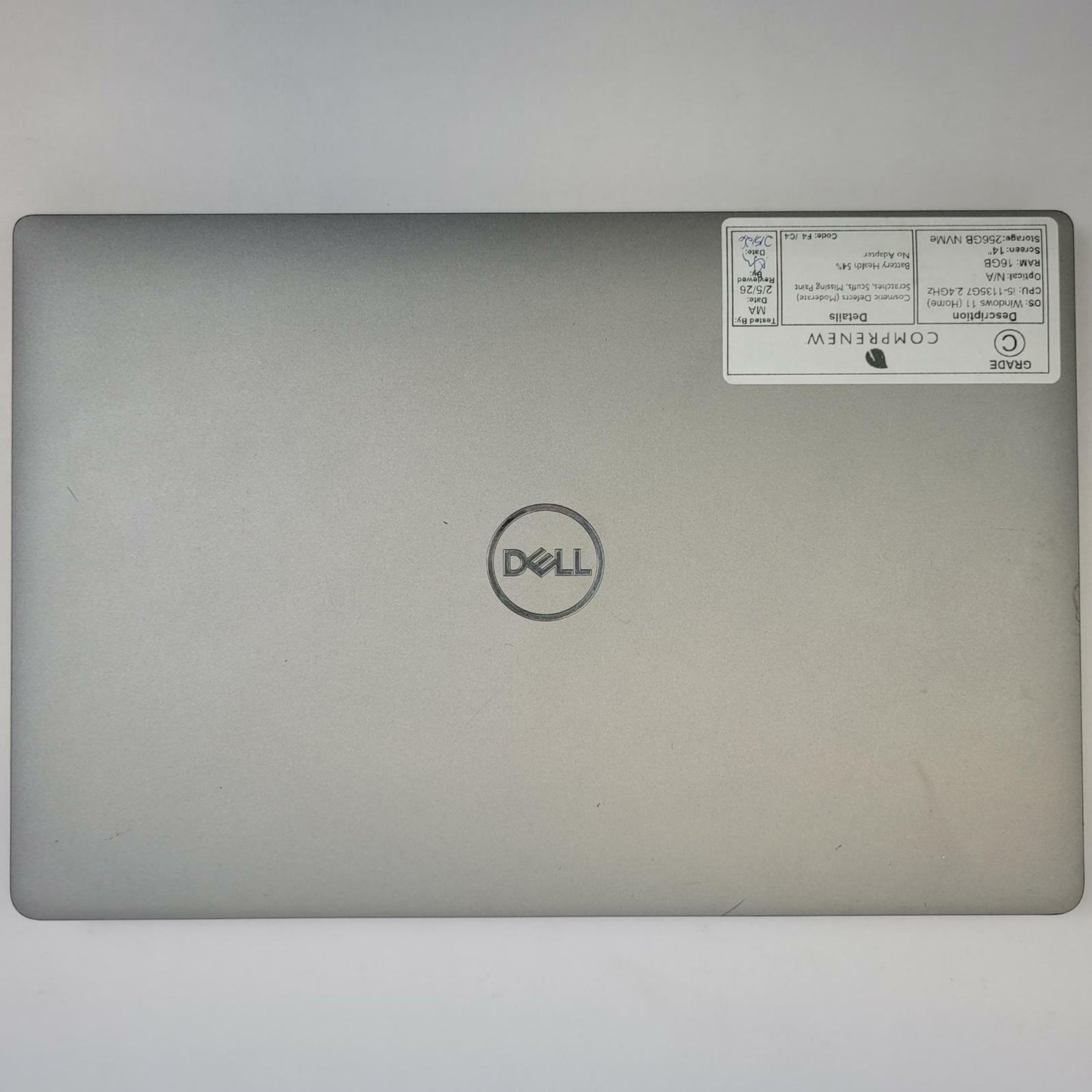 DELL LATITUDE 5420 Windows 11 Home i5-1135G7 16GB RAM 256GB NVME | Grade C