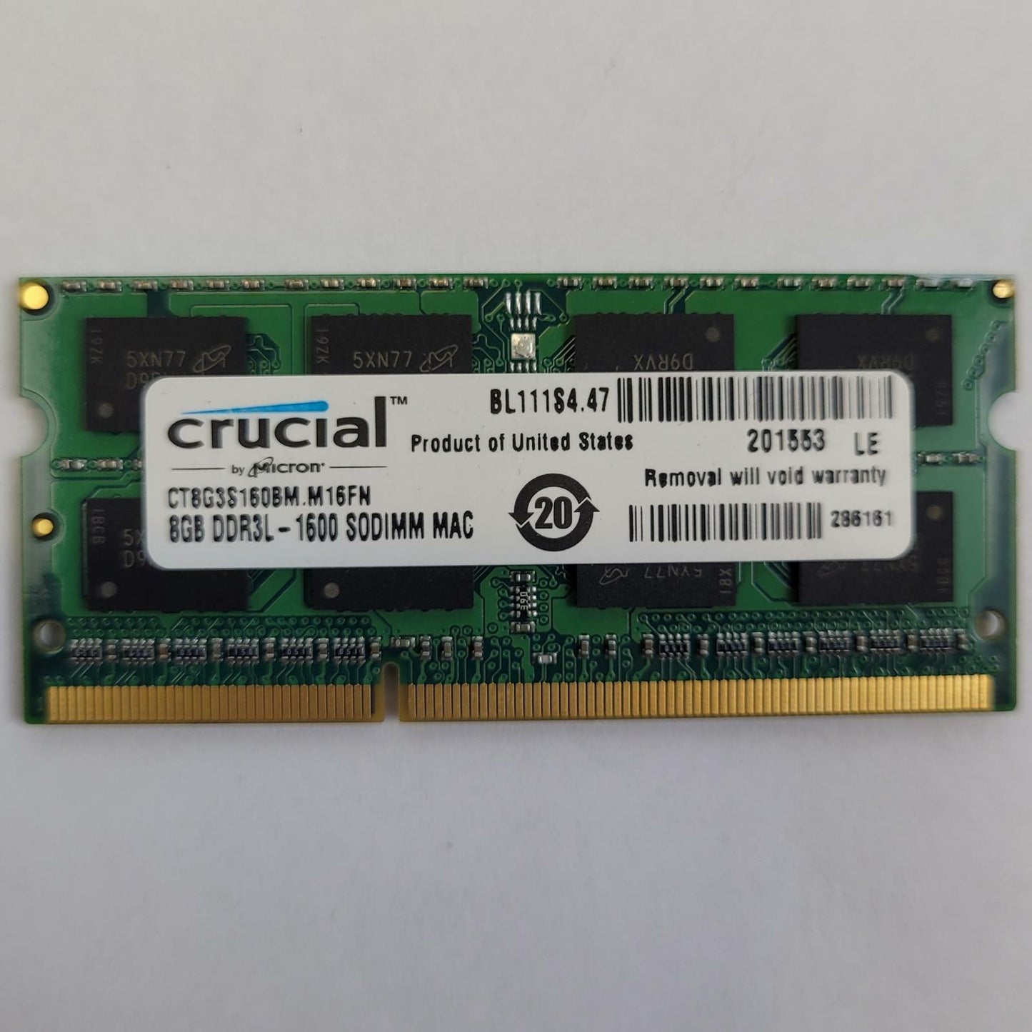 Assorted KINGSTON 8GB 1600 L SO-DIMM DDR3 RAM | Grade A