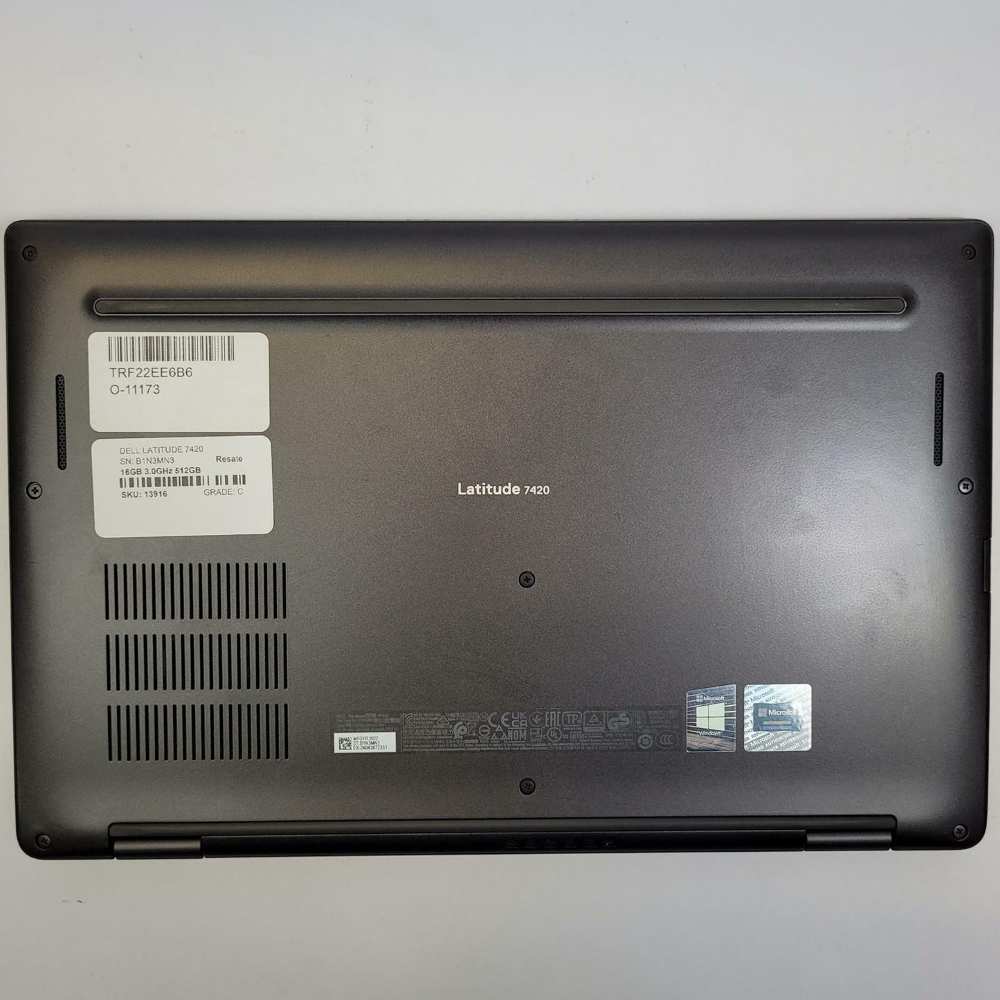DELL LATITUDE 7420 Windows 11 Home i7-1185G7 16GB RAM 512GB NVME | Grade C