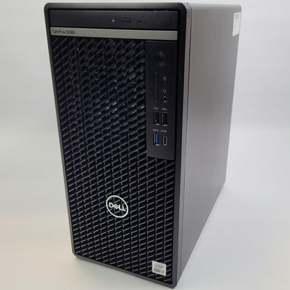 DELL OPTIPLEX 5080 TOWER Windows 11 Home i7-10700 16GB RAM 256GB NVME | Grade B