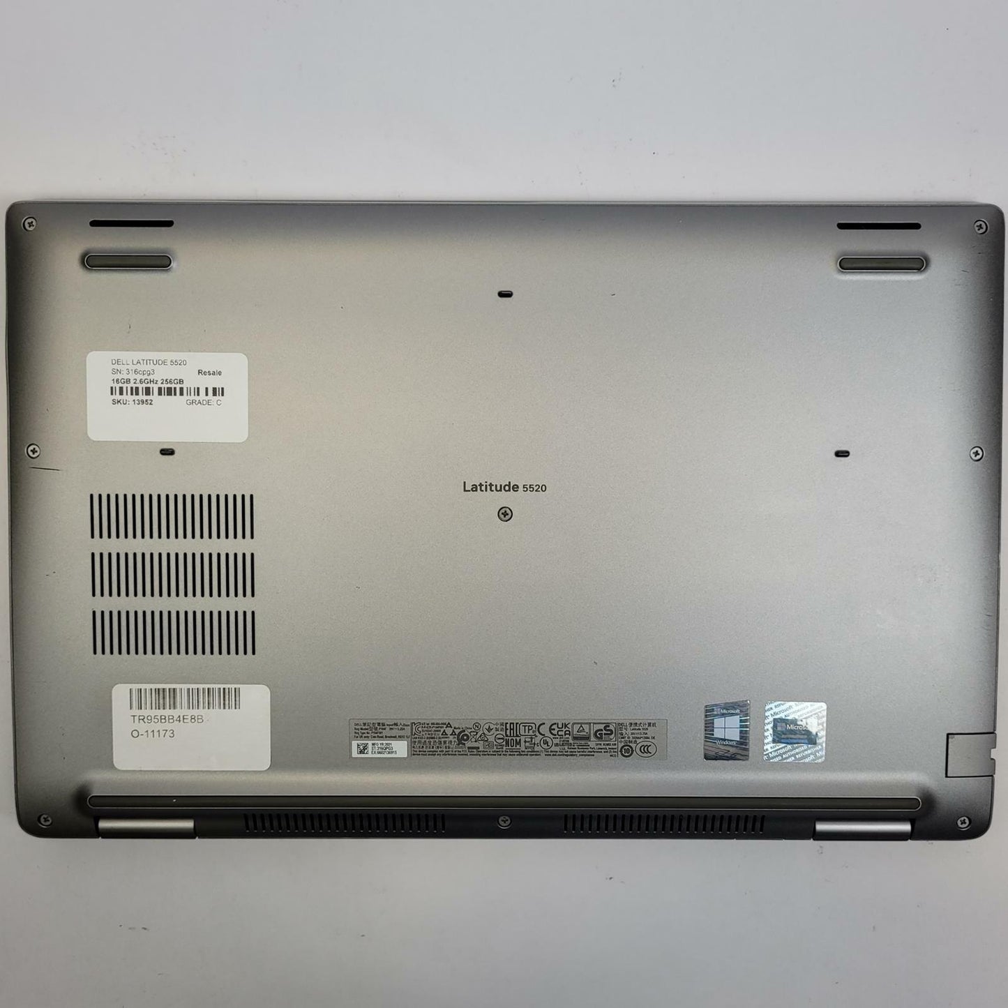 DELL LATITUDE 5520 Windows 11 Home i5-1145G7 16GB RAM 256GB NVME | Grade C