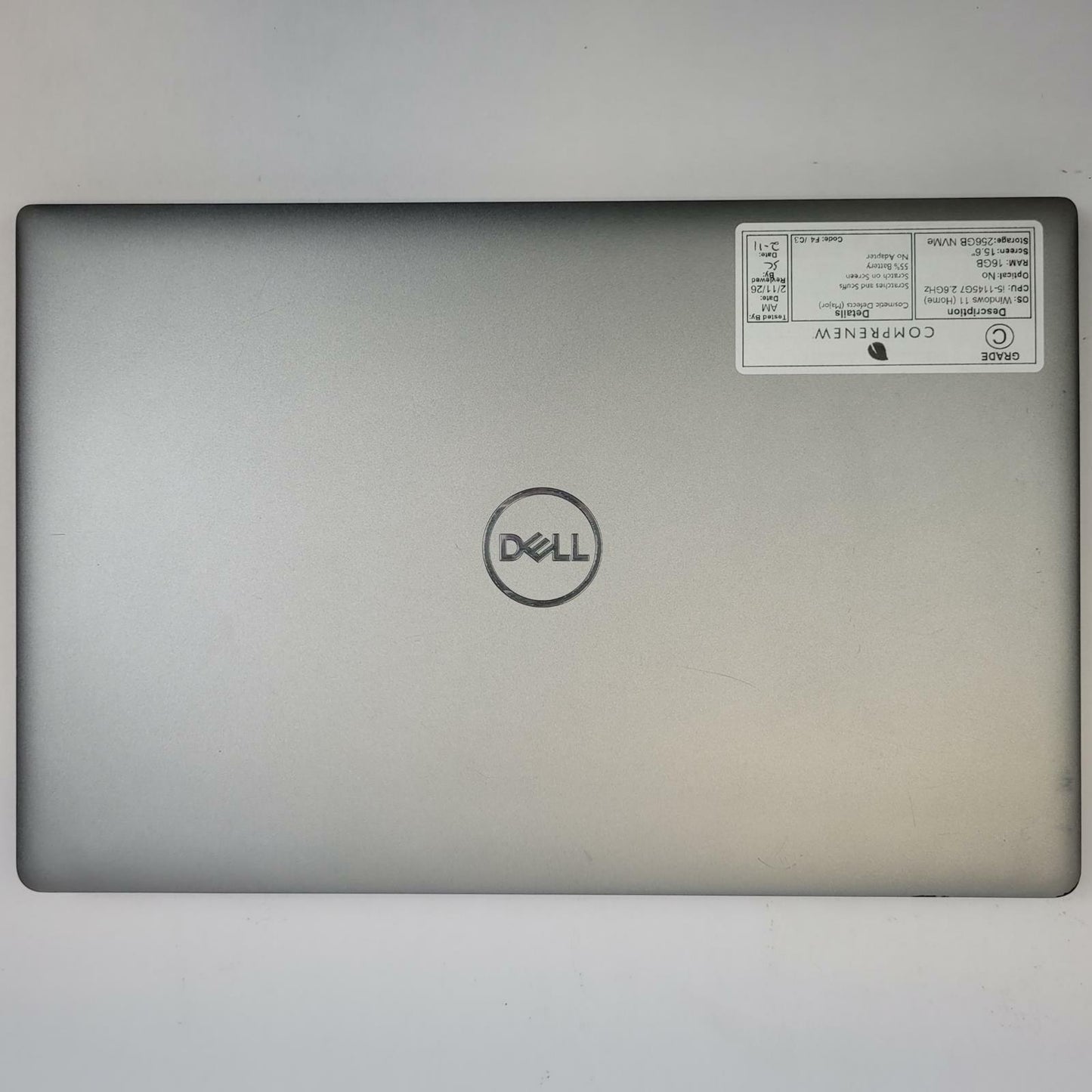 DELL LATITUDE 5520 Windows 11 Home i5-1145G7 16GB RAM 256GB NVME | Grade C
