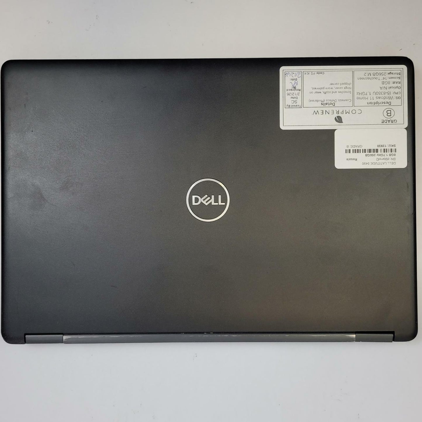 DELL LATITUDE 5490 Win 11 i5-8350U 8GB RAM 256GB M.2 | Grade B | 13930