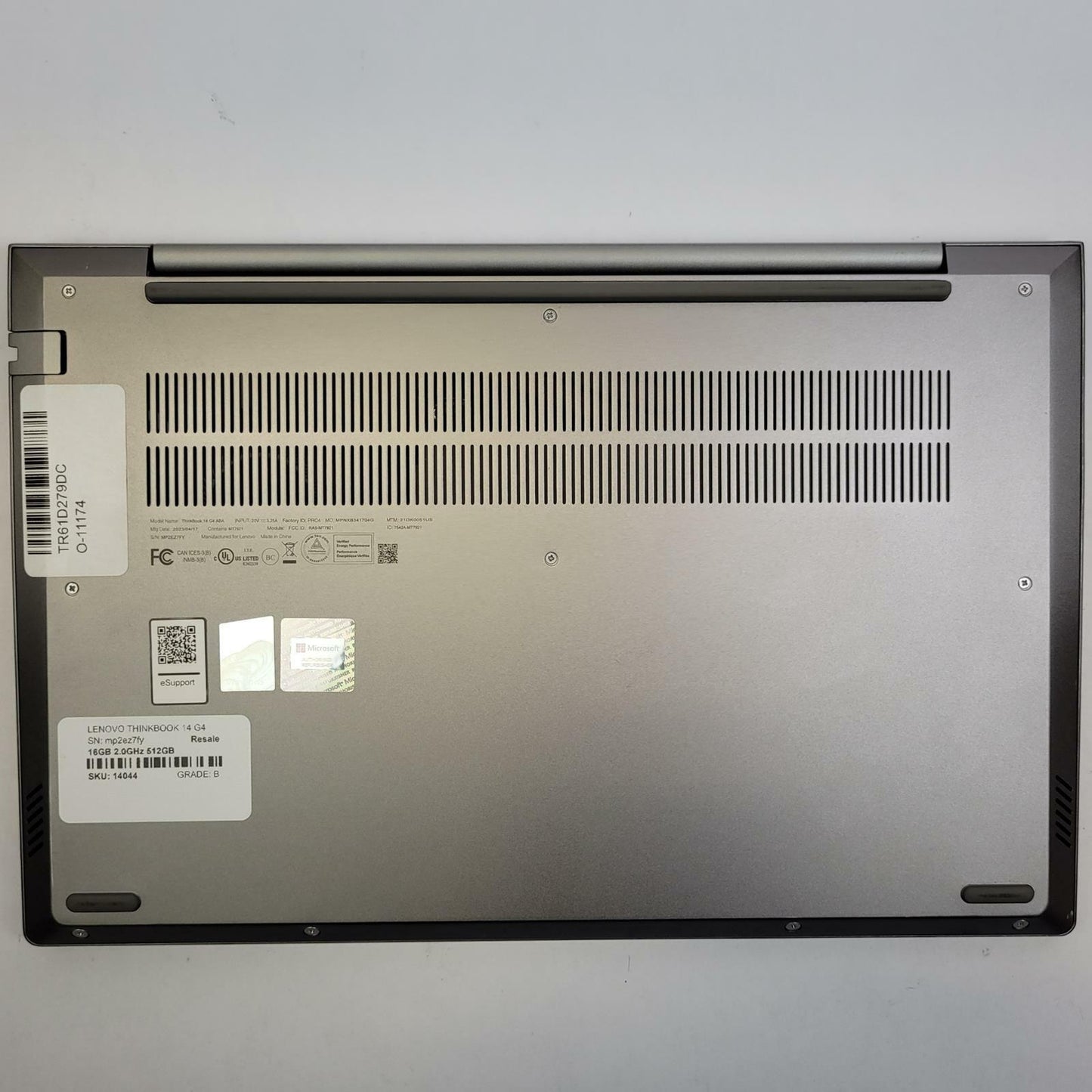 LENOVO THINKBOOK 14 G4 Win 11 Home Ryzen 7 5825U 16GB RAM 512GB NVME | Grade B