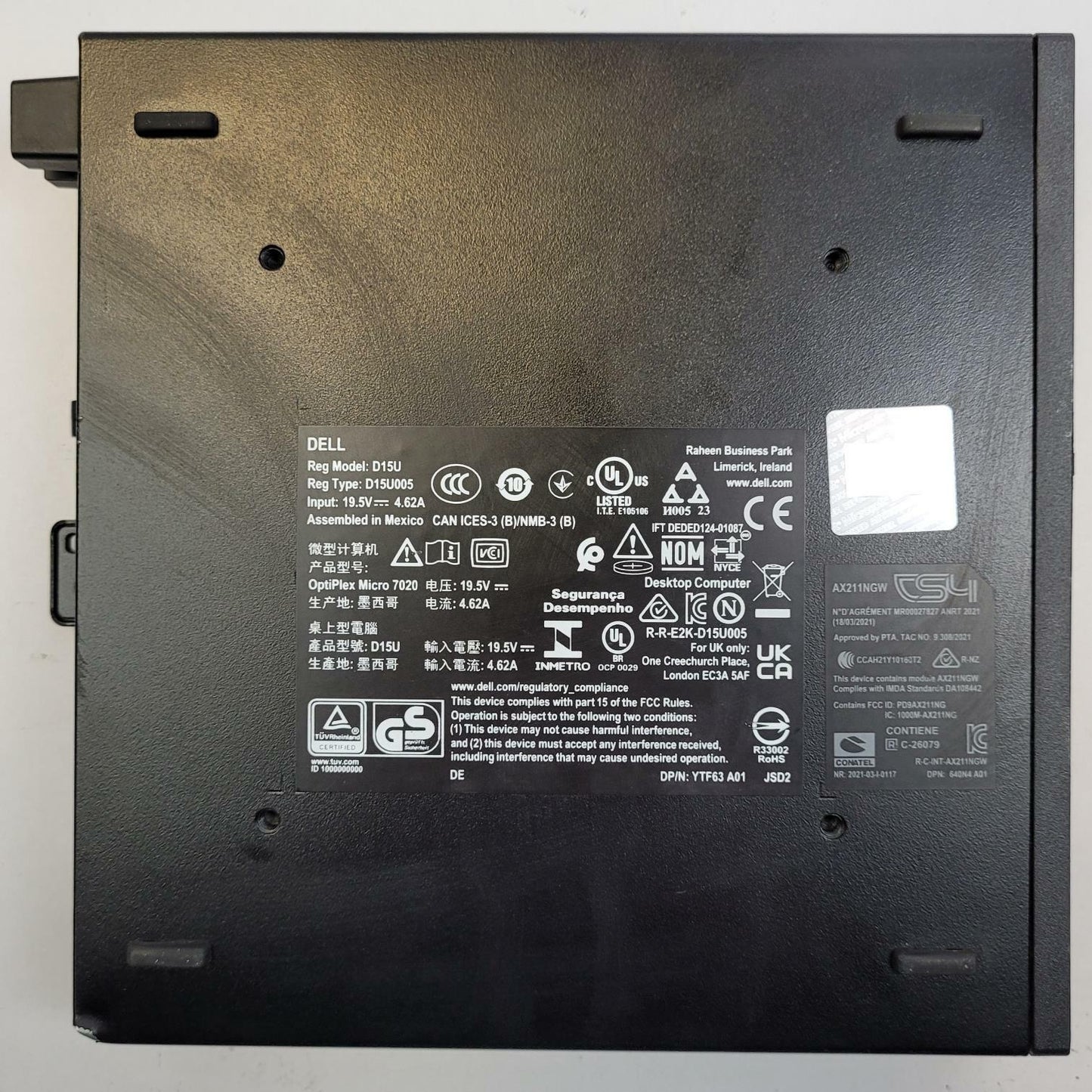 Dell OptiPlex Micro 7020 Windows 11 Home i5-14500T 8GB RAM 512GB NVMe | Grade B