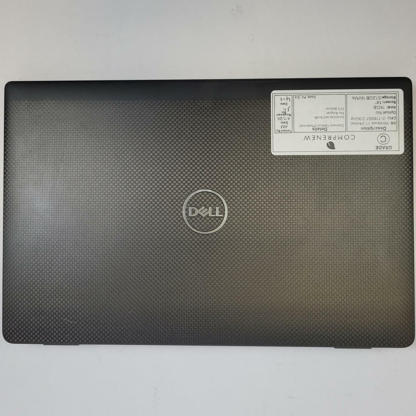 DELL LATITUDE 7420 Windows 11 Home Core i7 1185G7 16GB RAM 512GB NVME | Grade C