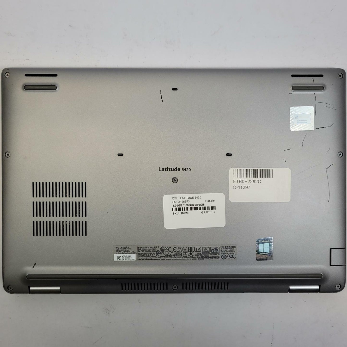 DELL LATITUDE 5420 Windows 11 Home Core i5 1145G7 16GB RAM 256GB NVME | Grade B