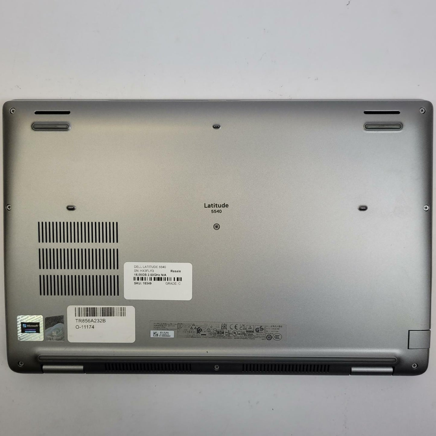 DELL LATITUDE 5540 Windows 11 Home Core i5 1345U 32GB RAM N/A NVME | Grade C