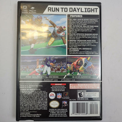 Nintendo GameCube Madden NFL 07 | Grade B