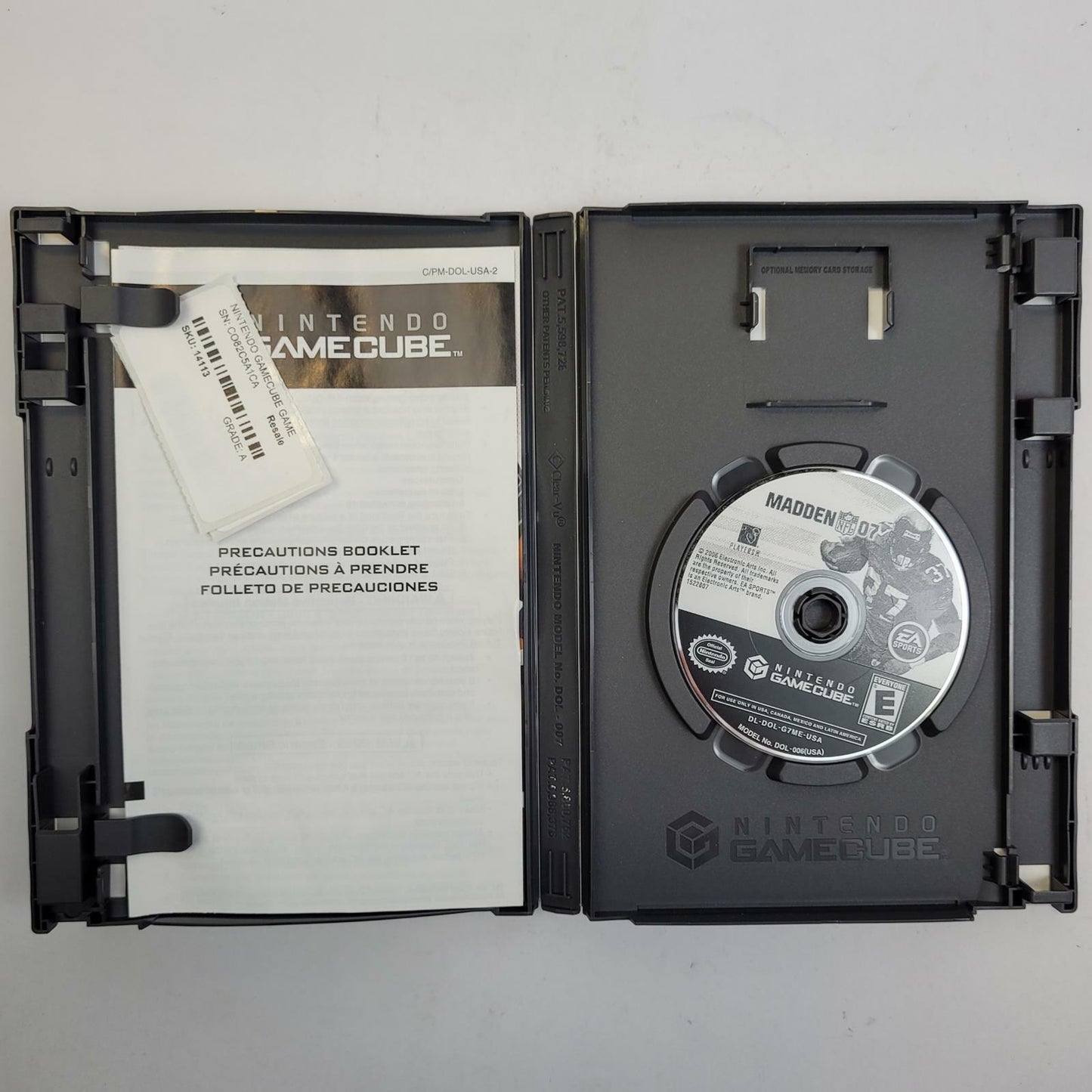 Nintendo GameCube Madden NFL 07 | Grade B