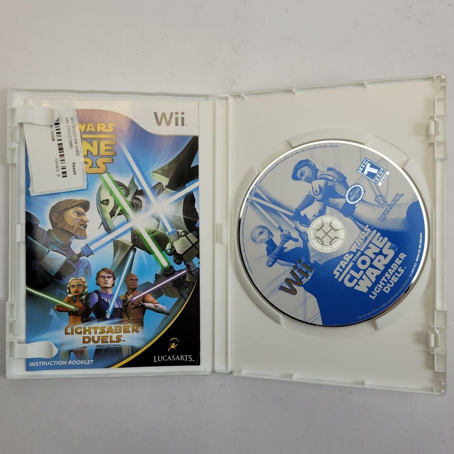 Nintendo Wii Star Wars The Clone Wars | Grade B