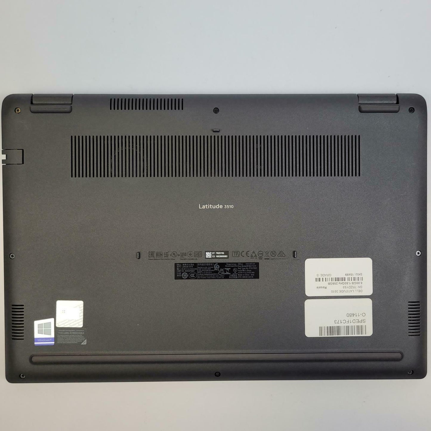 DELL LATITUDE 3510 Windows 11 Home Core i7 10510U 8GB RAM 256GB NVME | Grade B