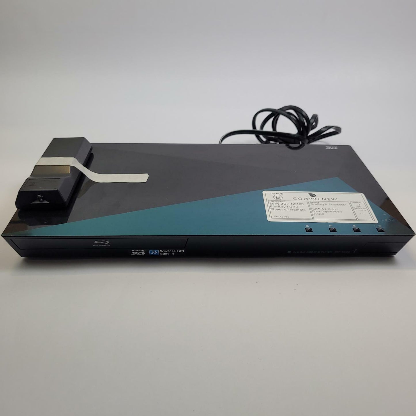 Sony BDP-S5100 3D Blu-ray Disc Player | Grade B