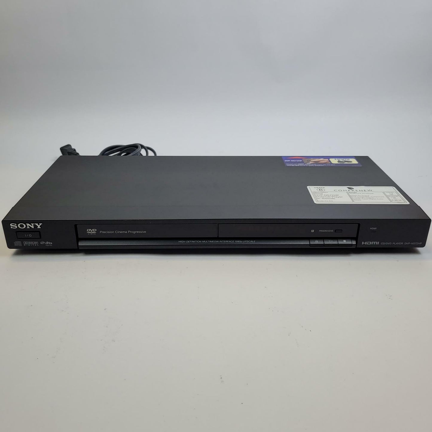SONY DVP-NS72HP DVD/CD Player w/ Remote | Grade B