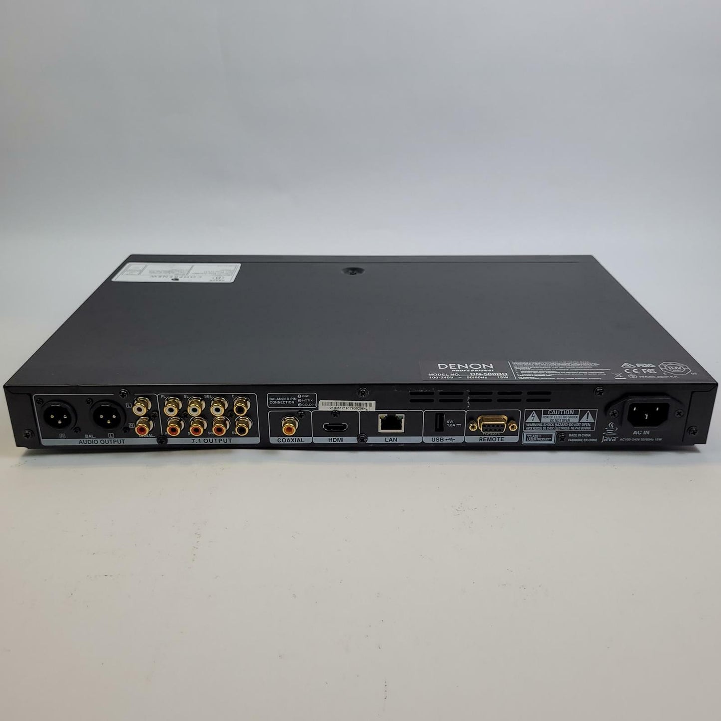 Denon DN-500BD Blu-Ray Disc Player | Grade B