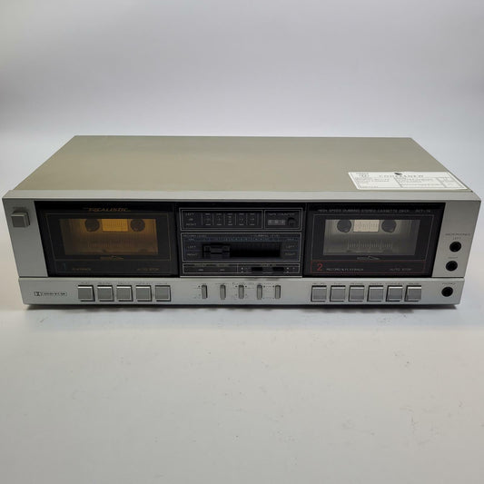 Realistic SCT-74 High Speed Dubbing Dual Cassette Deck | Grade D
