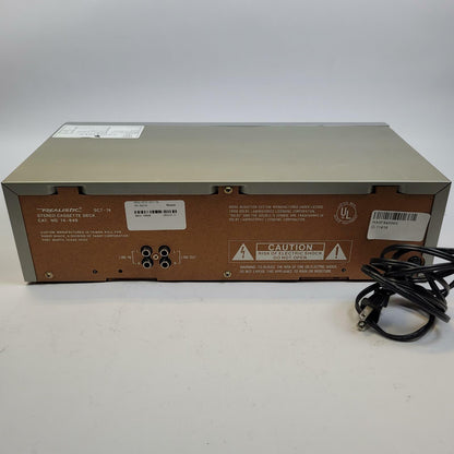Realistic SCT-74 High Speed Dubbing Dual Cassette Deck | Grade D