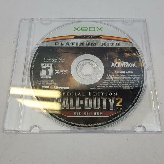 Xbox Game: Call of Duty 2 Big Red One Special Edition | Grade B