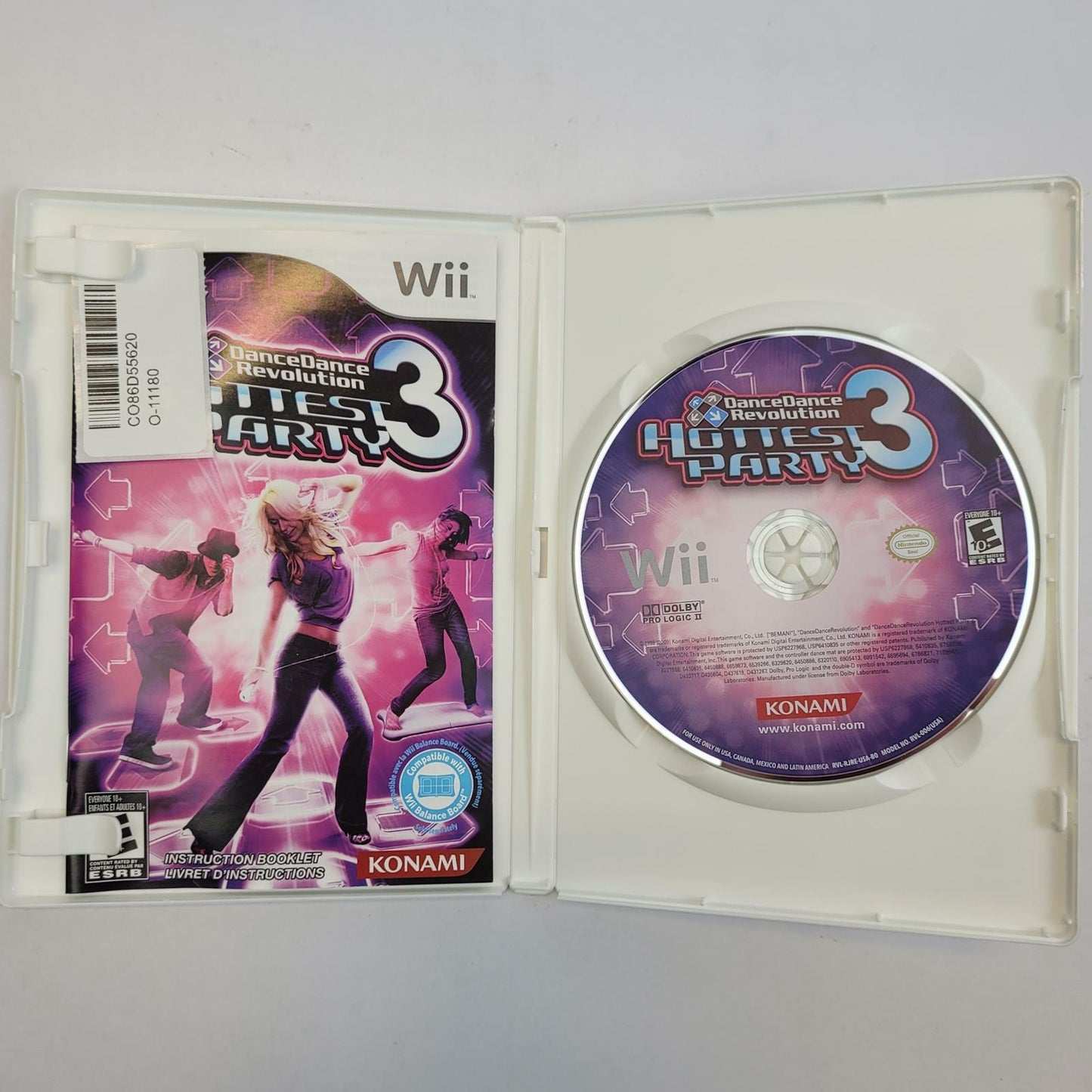 Nintendo Wii Game: DDR Hottest Party 3 | Grade B