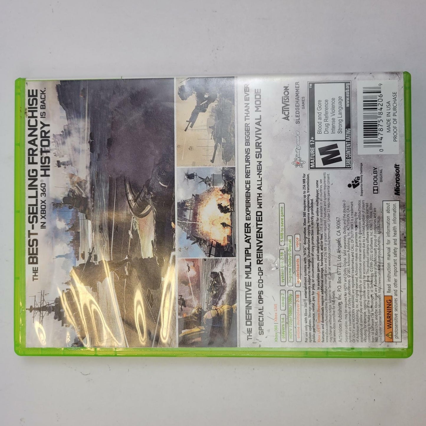 Xbox 360 Game: Call of Duty MW3 | Grade B