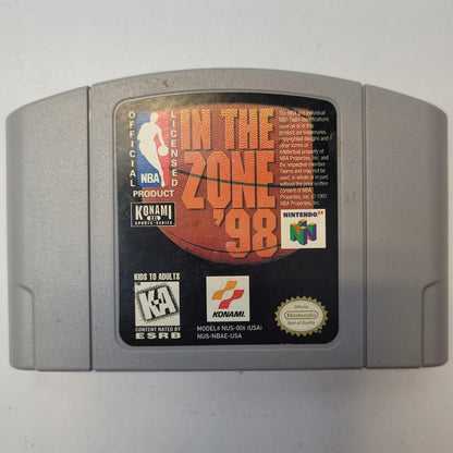 Nintendo 64 Game: NBA In The Zone '98 | Grade B