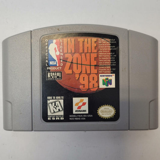 Nintendo 64 Game: NBA In The Zone '98 | Grade B