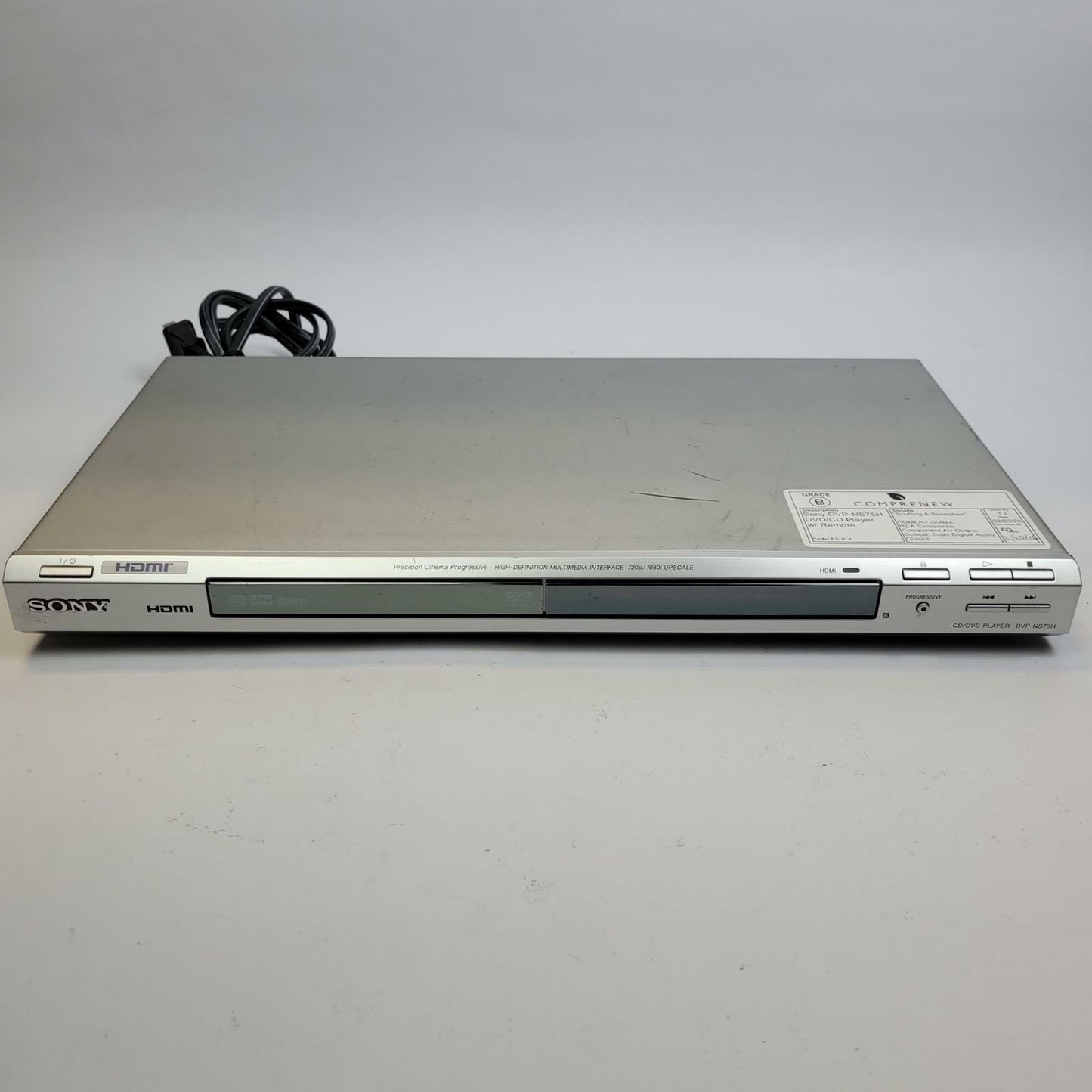 SONY DVP-NS75H DVD/CD Player w/ Remote | Grade B