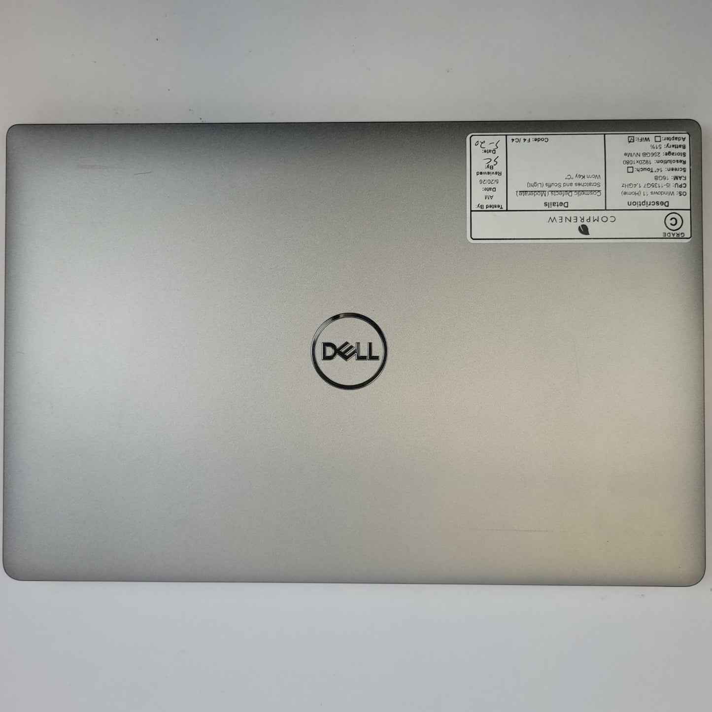DELL LATITUDE 5420 Win 11 i5-1135G7 16GB RAM 256GB NVME | Grade C | 16126a