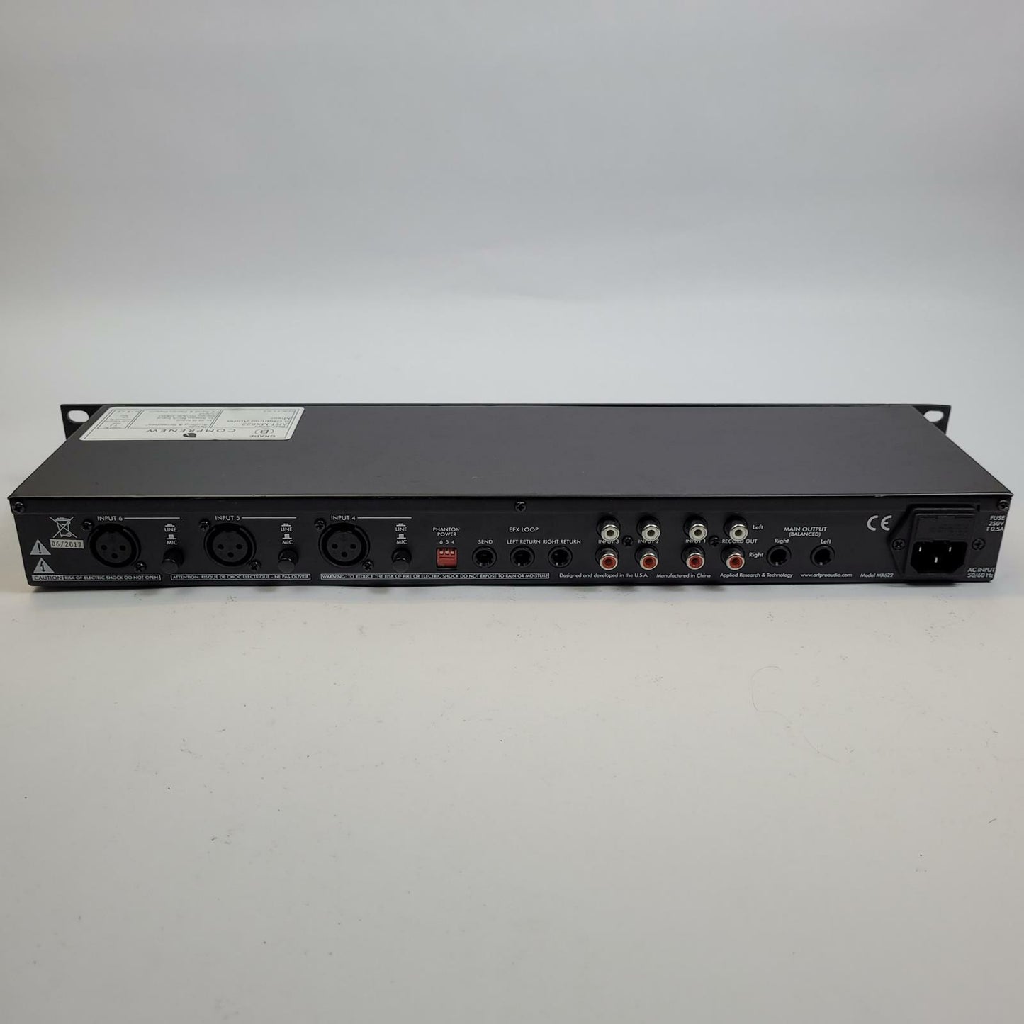 ART MX622 6-Channel Audio Mixer | Grade B