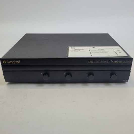 Russound SS-4 4-Pair Single-Source Speaker Selector | Grade B