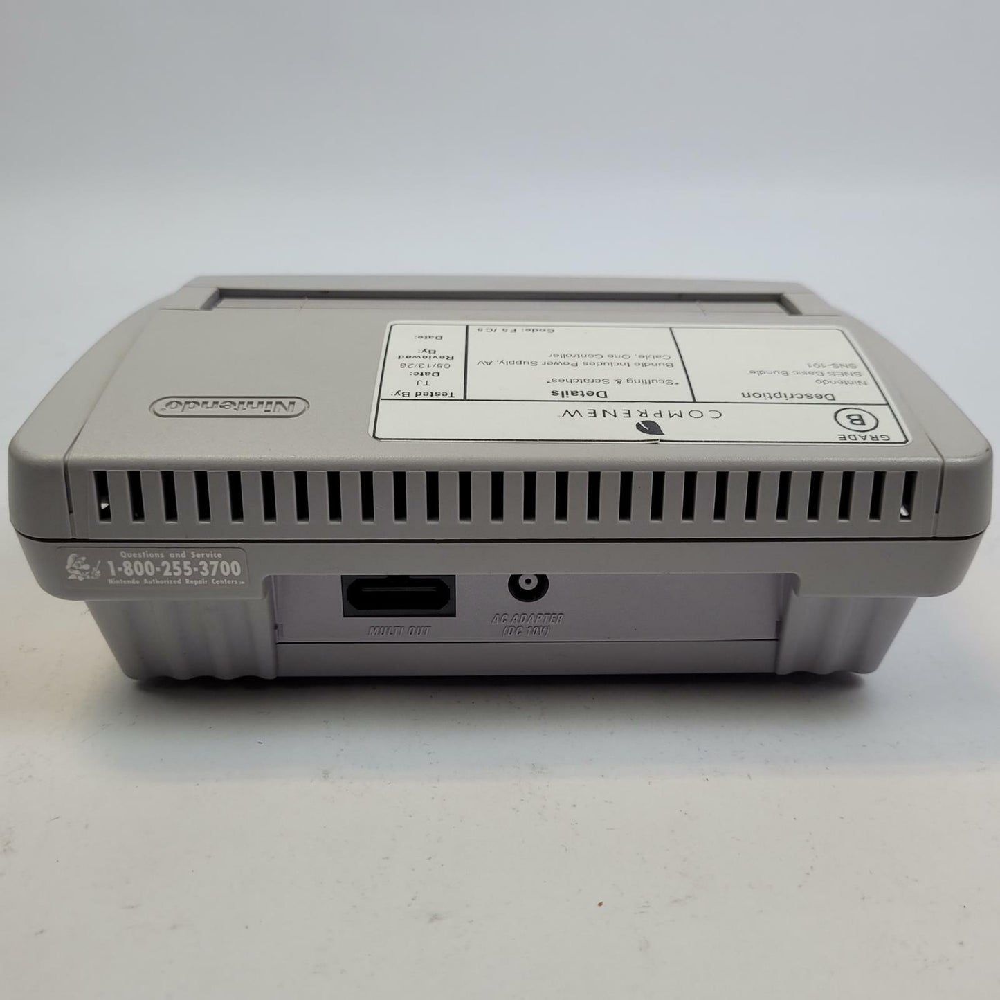 Super Nintendo Entertainment System SNS-101 Video Game Console | Grade B