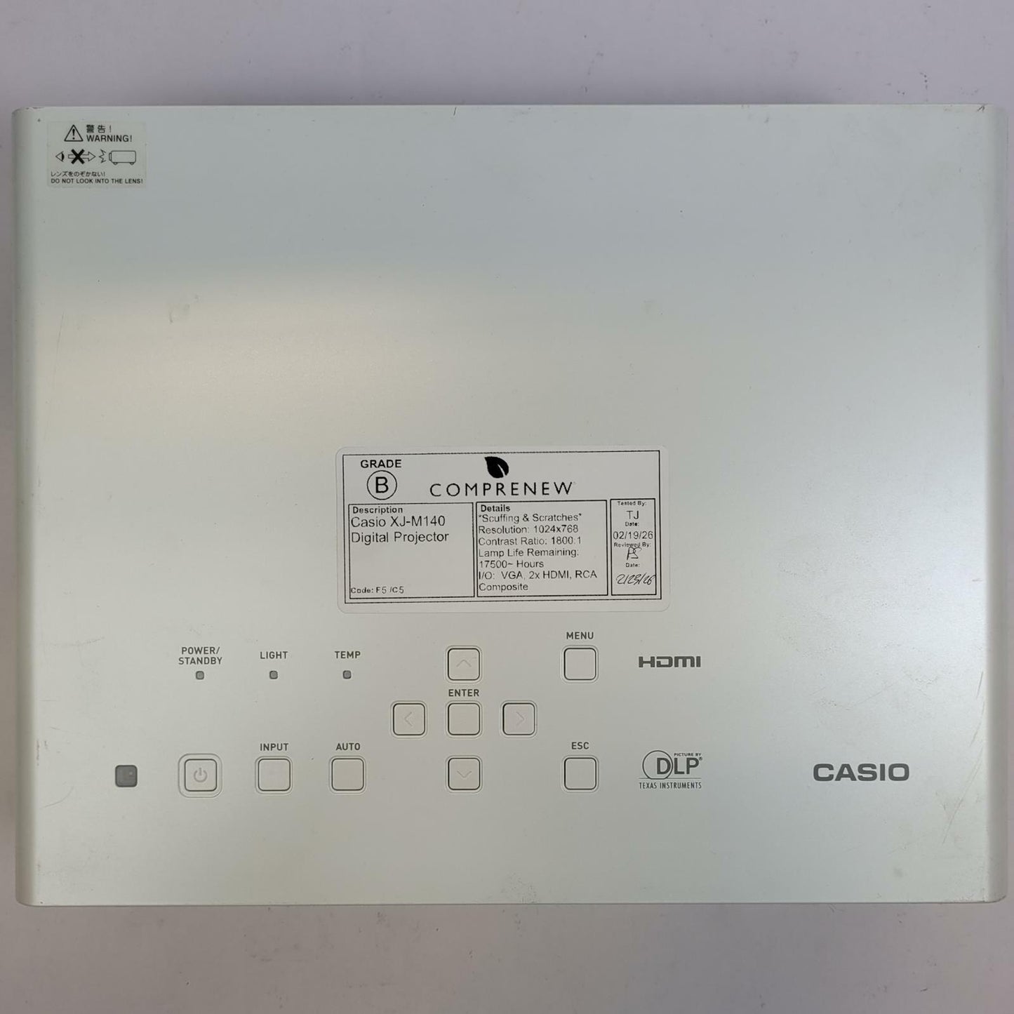 CASIO XJ-M140 Digital Projector | Grade B |