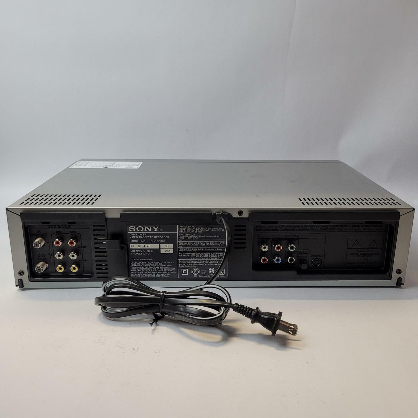 SONY SLV-D300P VCR/DVD Player + Remote | Grade B