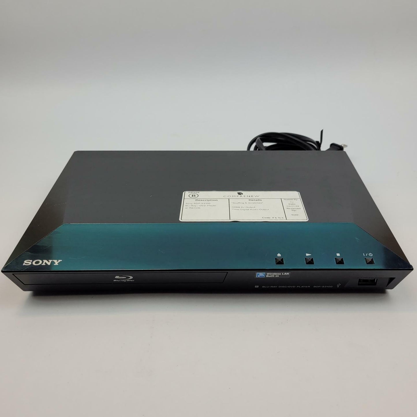 Sony BDP-S3100 Blu-Ray Disc Player | Grade B
