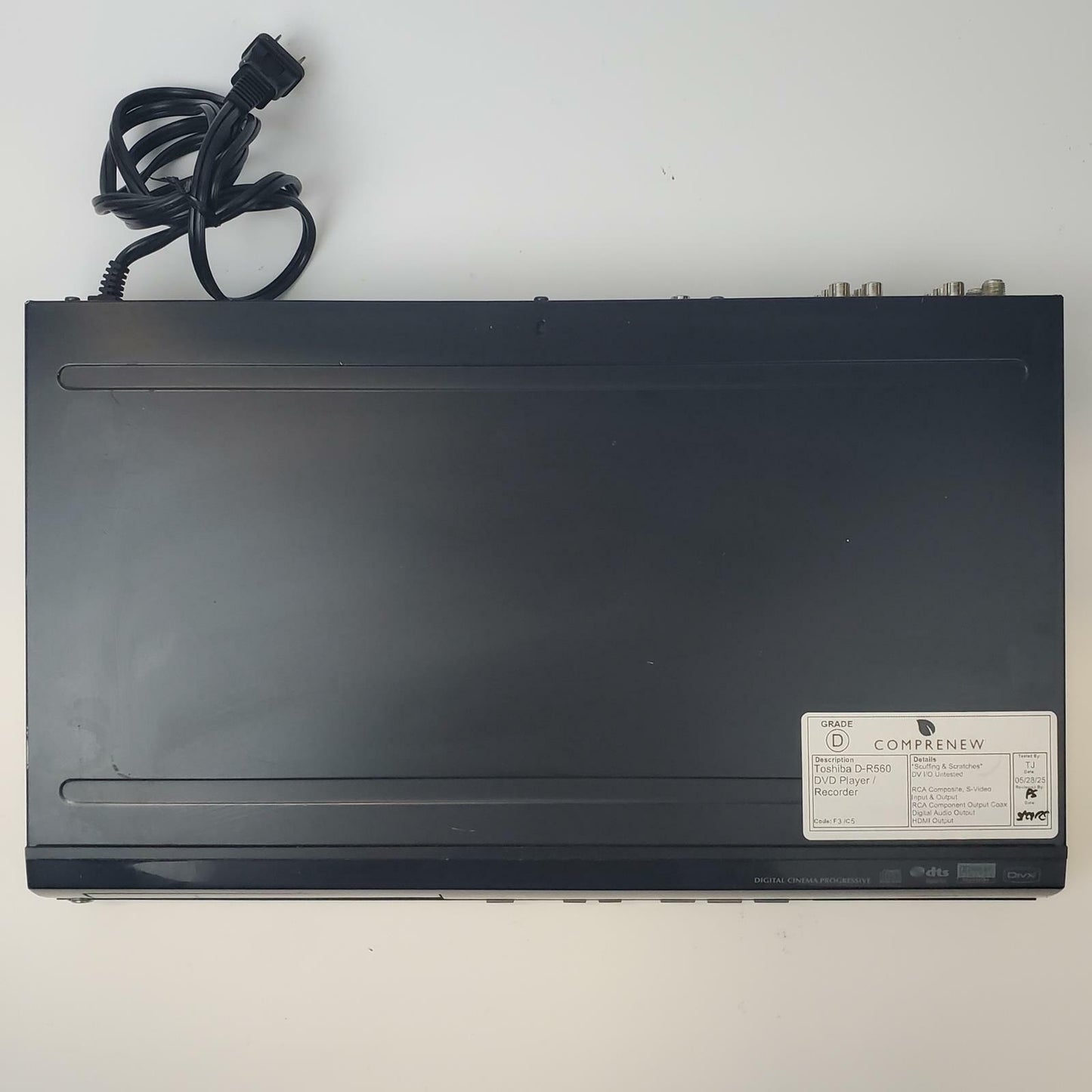 TOSHIBA D-R560 DVD Player/Recorder | Grade D