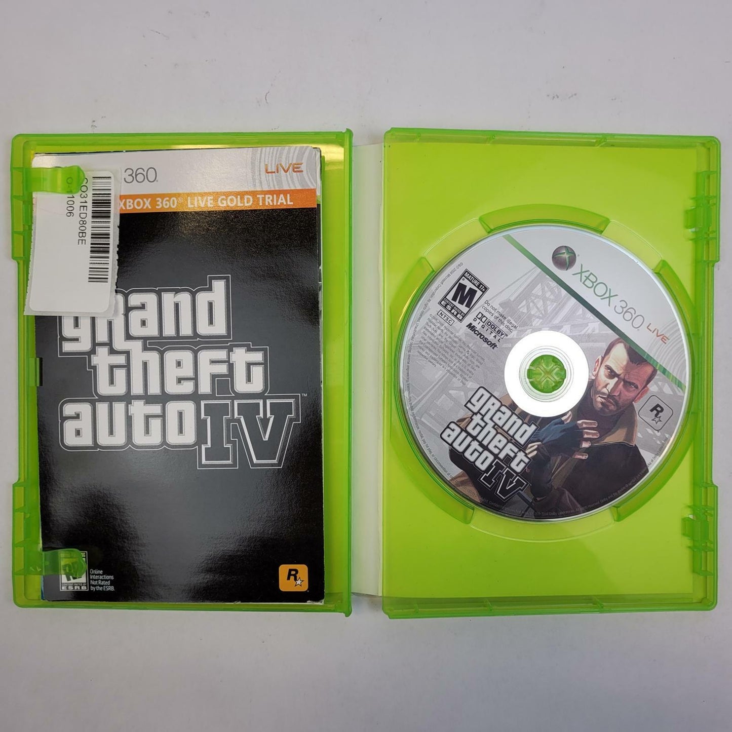 Xbox 360 Game: Grand Theft Auto IV | Grade B
