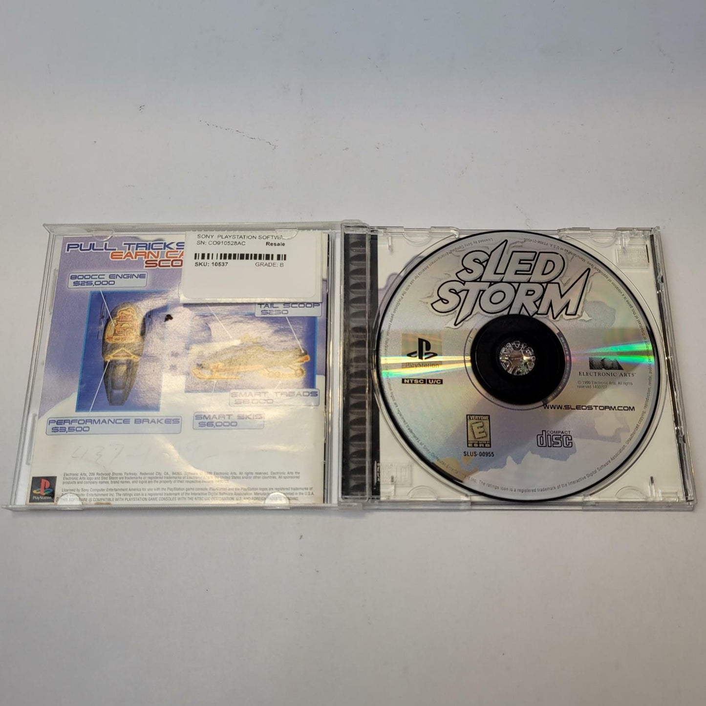 PlayStation Game: Sled Storm | Grade B