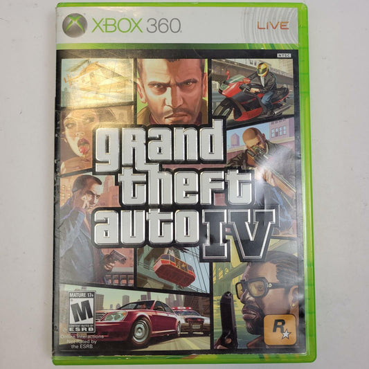 Xbox 360 Game: Grand Theft Auto IV | Grade B