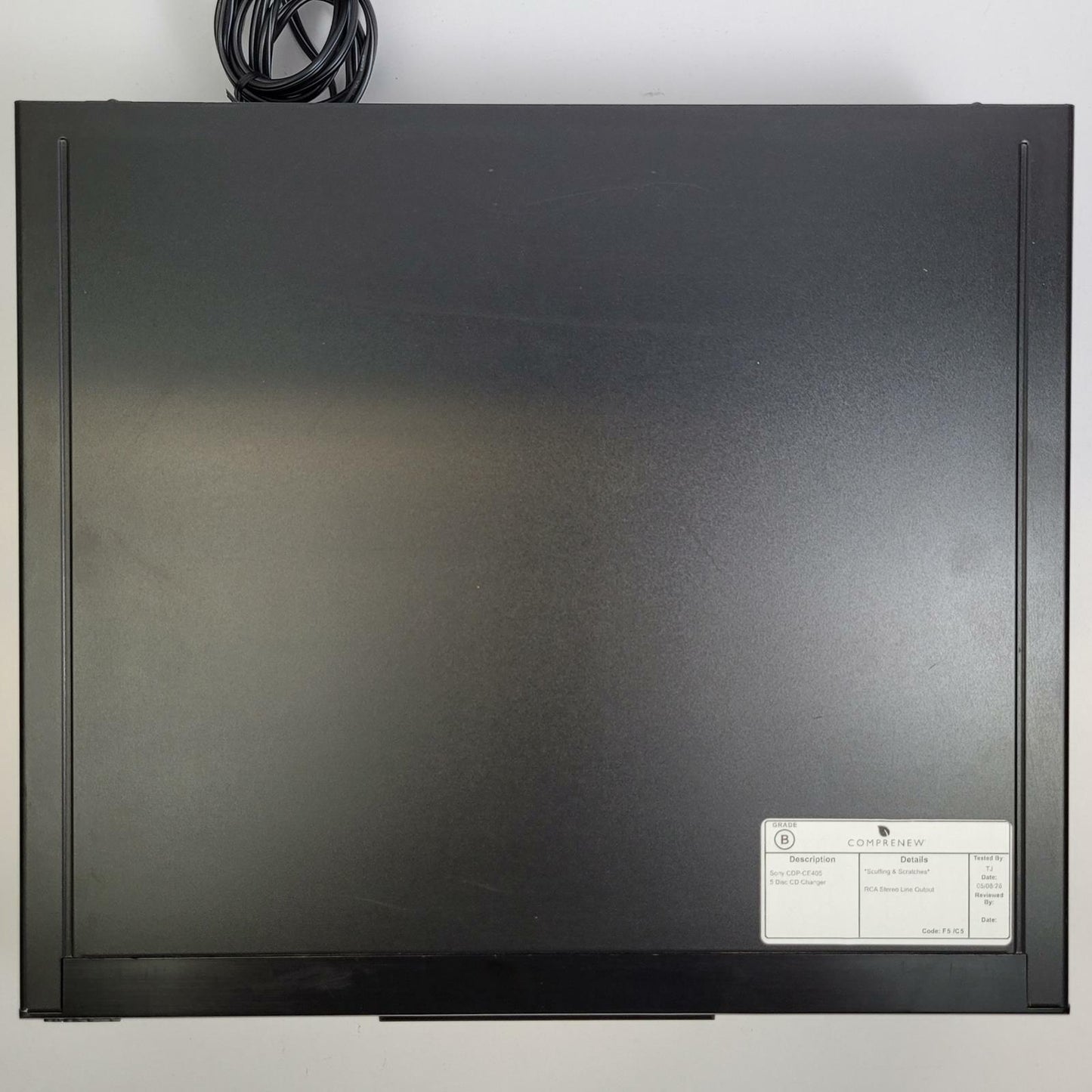 Sony CDP-CE405 5-Disc Carousel CD Changer | Grade B