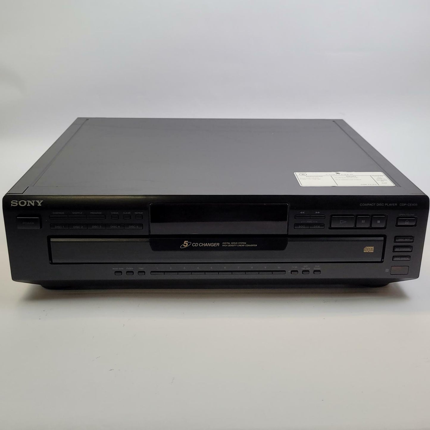 Sony CDP-CE405 5-Disc Carousel CD Changer | Grade B