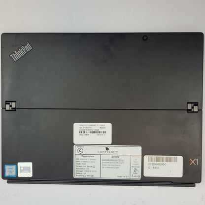 LENOVO THINKPAD X1 TABLET G3 Win 11 i7-8650U 16GB RAM 128GB SSD |Grade C|18617a