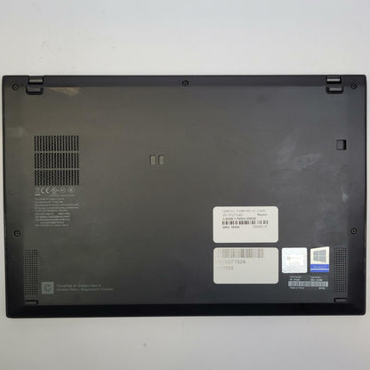 LENOVO THINKPAD X1 CARBON G8 Win 11 i5-10310U 8GB RAM 256GB NVME | Grade B | 27