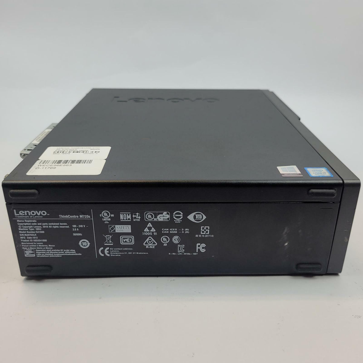 LENOVO THINKCENTRE M720S Win 11 Home I3-8100 16GB RAM 128GB NVME |Grade B| b