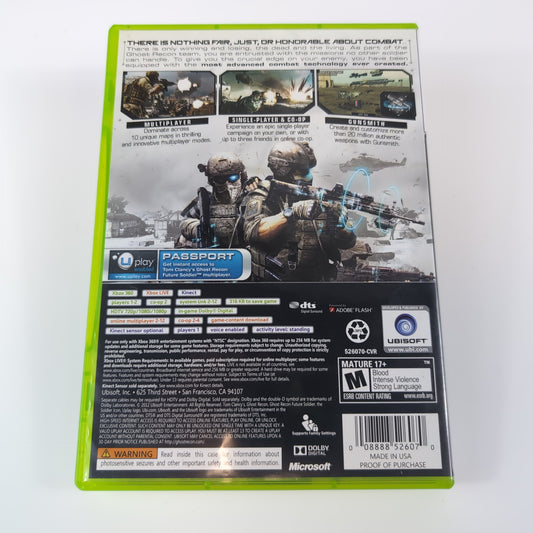 Microsoft Xbox 360 Game - Tom Clancy's Ghost Recon: Future Soldier | Grade B