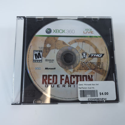 Microsoft Xbox 360 Game - Red Faction: Guerrilla | Grade B