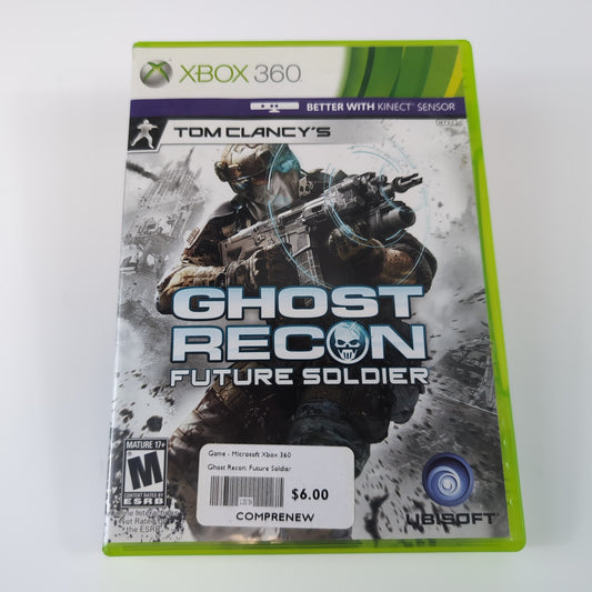 Microsoft Xbox 360 Game - Tom Clancy's Ghost Recon: Future Soldier | Grade B