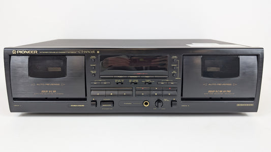 Pioneer CT-W502R Stereo Double Cassette Deck | Grade C