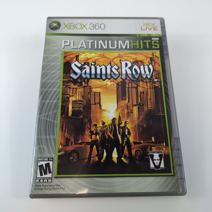 Microsoft Xbox 360 Game - Saints Row (Platinum Hits) | Grade B
