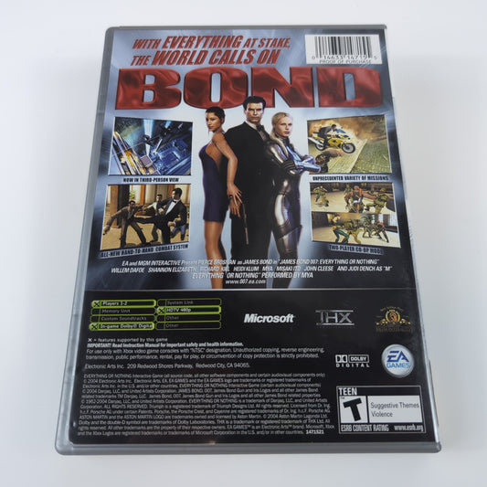 Microsoft Xbox Game - 007: Everything or Nothing | Grade B