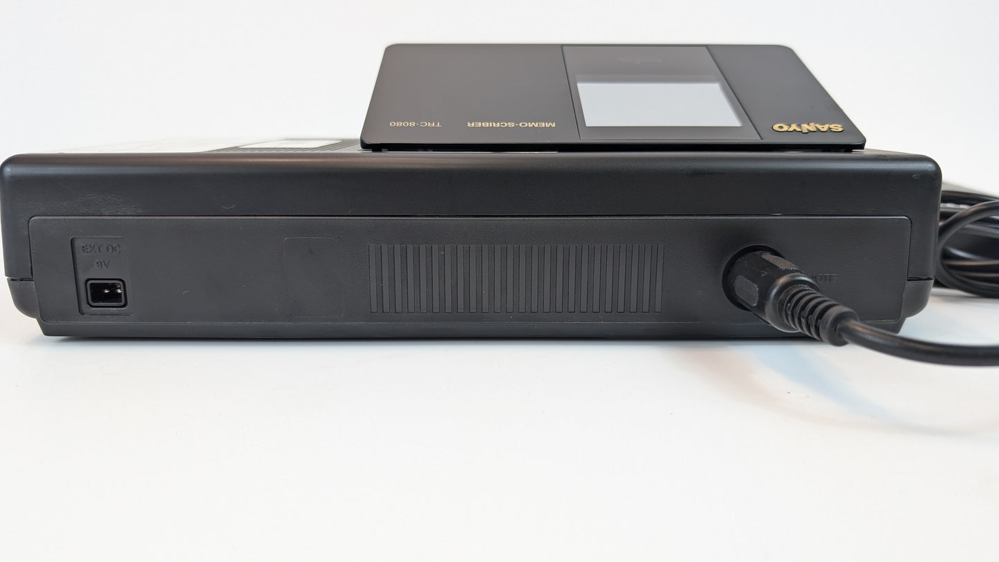 Sanyo TRC-8080 Standard Cassette Transcriber with Foot Pedal | Grade B